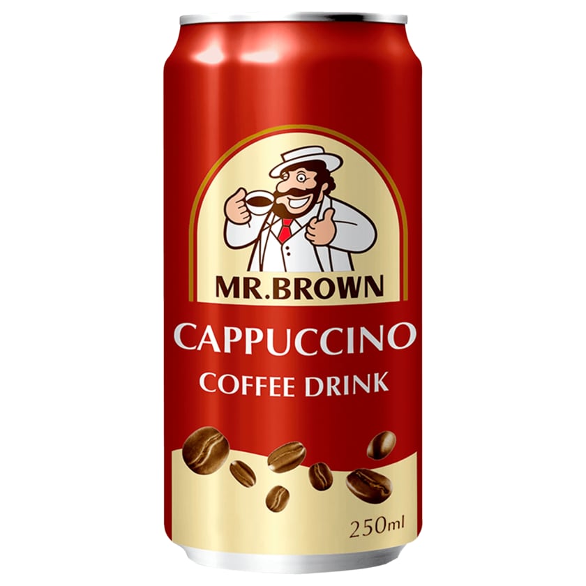 Mr. Brown Cappuccino Coffee Drink 0,25l